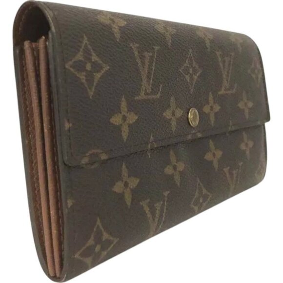 004271BP (L3) Louis Vuitton Wallet Long Portefeiulle Sarah Brown Monogram - Picture 4 of 9